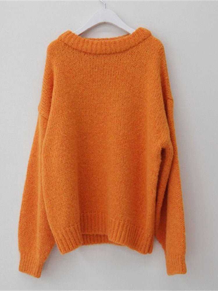 Lässiger Pullover aus Wolle für Frauen || Women's Recomposted Wool Pullover La Parisienne