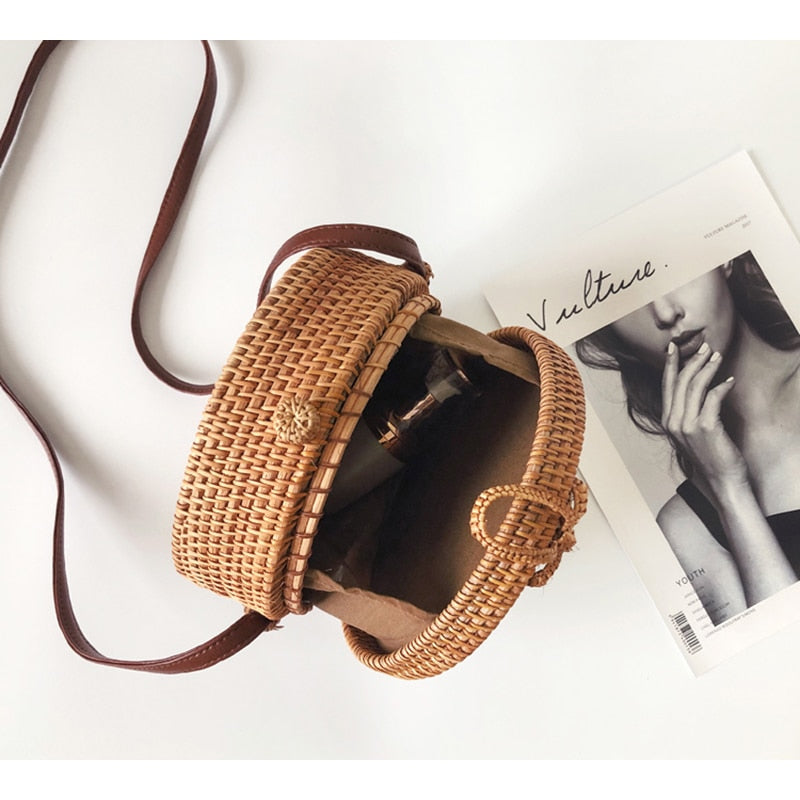 Handtasche Strand Bambus | La Parisienne