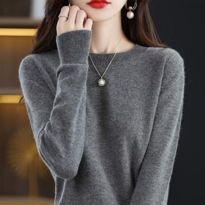 Pullover aus 100% Wolle Frau || La Parisienne