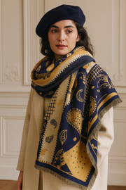 Winterschal Frau Quai-de-Seine | La Parisienne