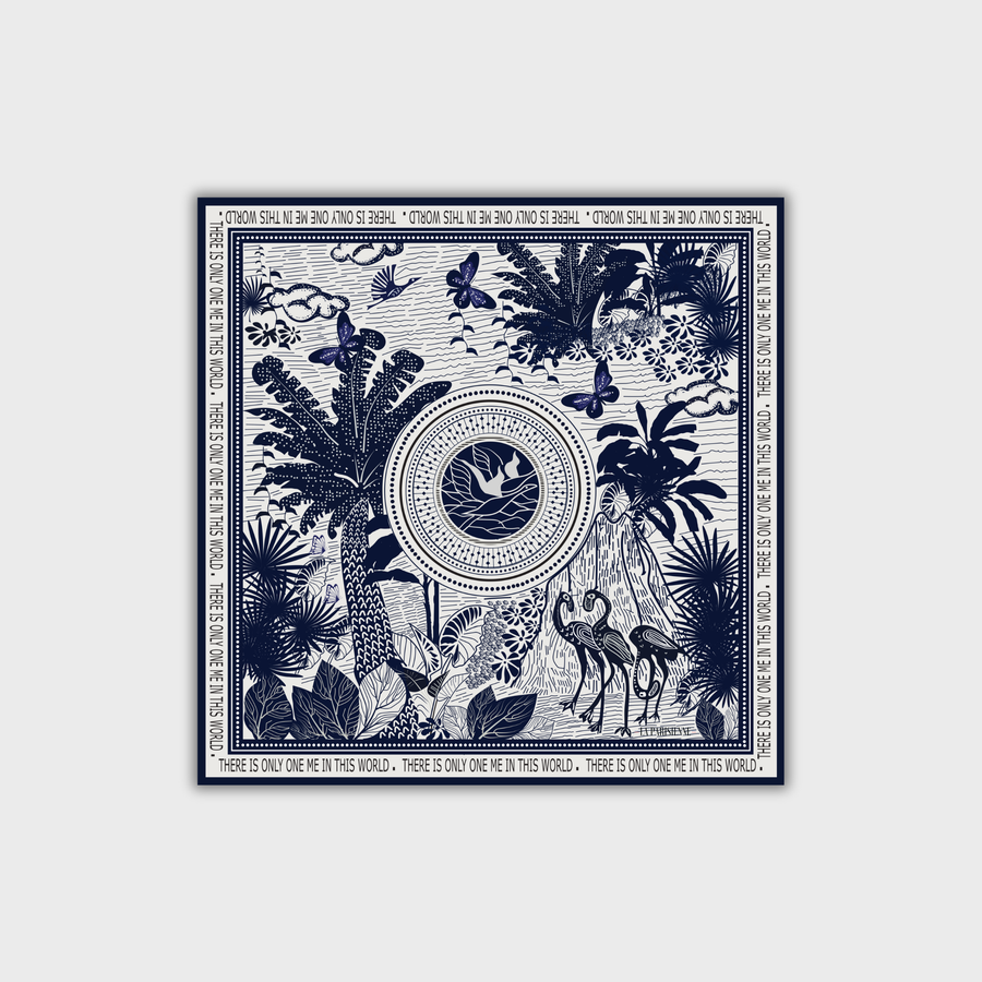 Kästchen 100 % Seide Signature | La Parisienne