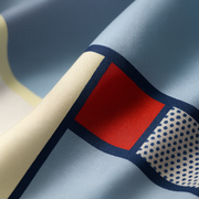 Seidenschal Lässig Dekoration Tricolor Frau | La Parisienne