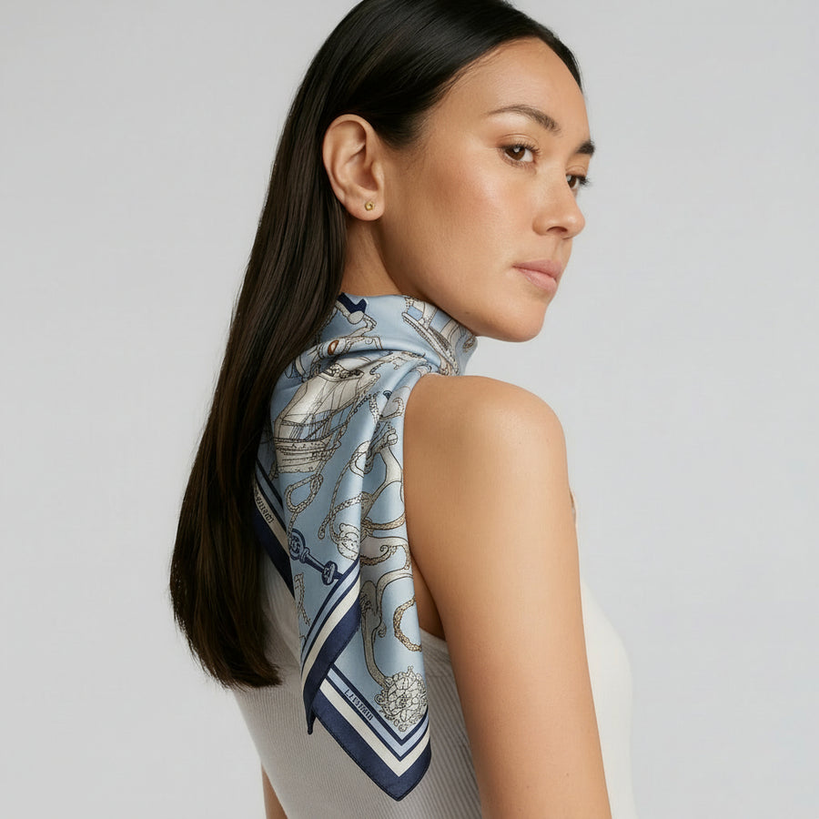 Kästchen 100 % Seide Signature | La Parisienne