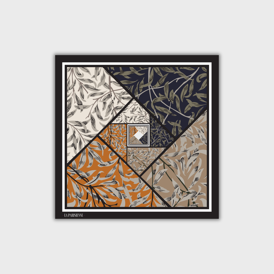 Kästchen 100 % Seide Signature | La Parisienne