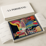 Carré 100% Seide Moderne Dekoration Frau | La Parisienne
