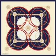 Kästchen 100 % Seide Signature | La Parisienne