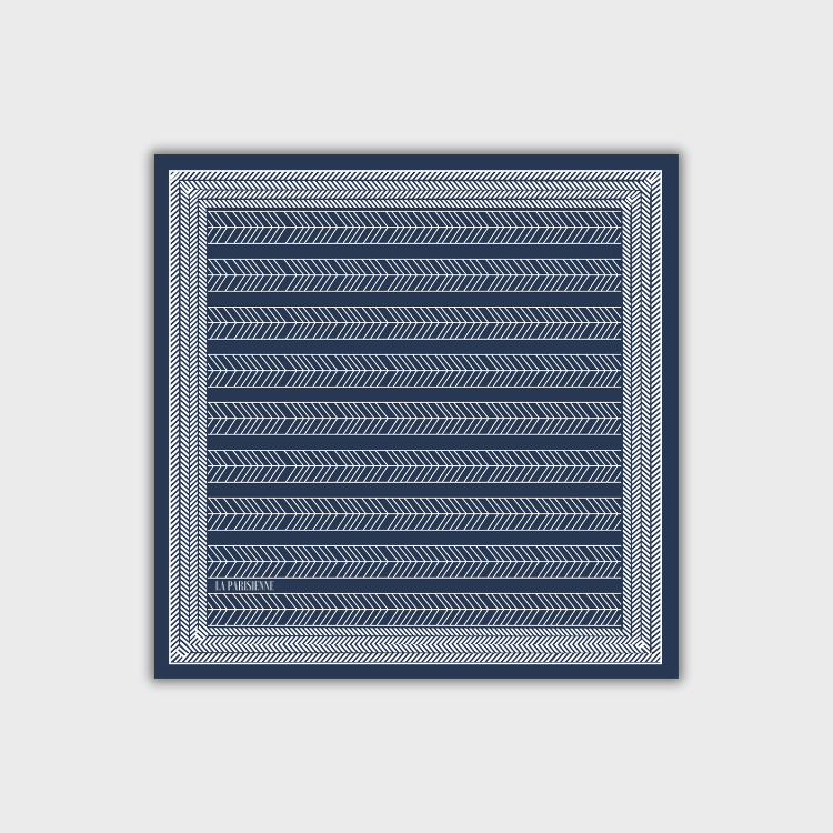 Kästchen 100 % Seide Signature | La Parisienne