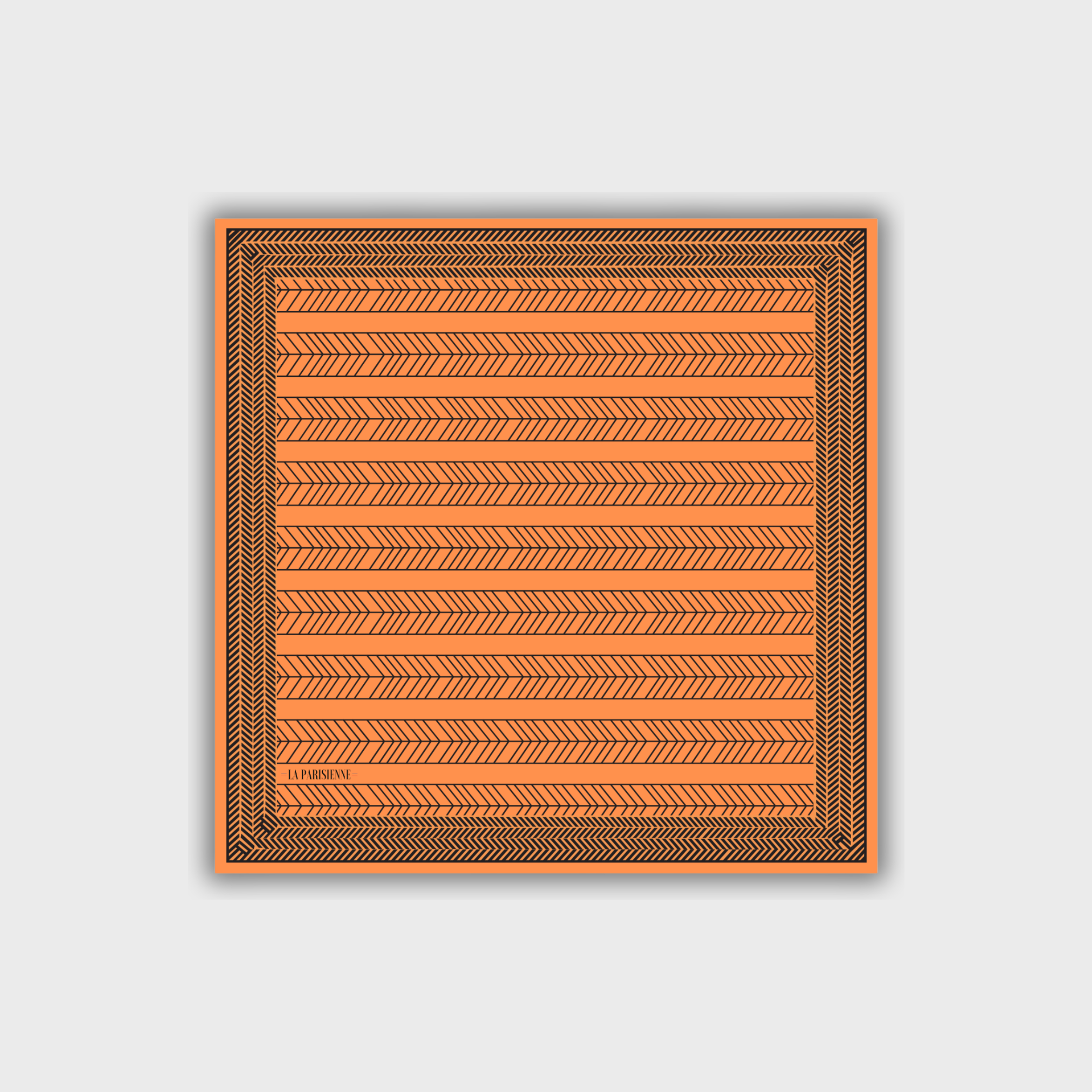 Kästchen 100 % Seide Signature | La Parisienne