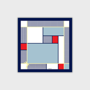 Kästchen 100 % Seide Signature | La Parisienne