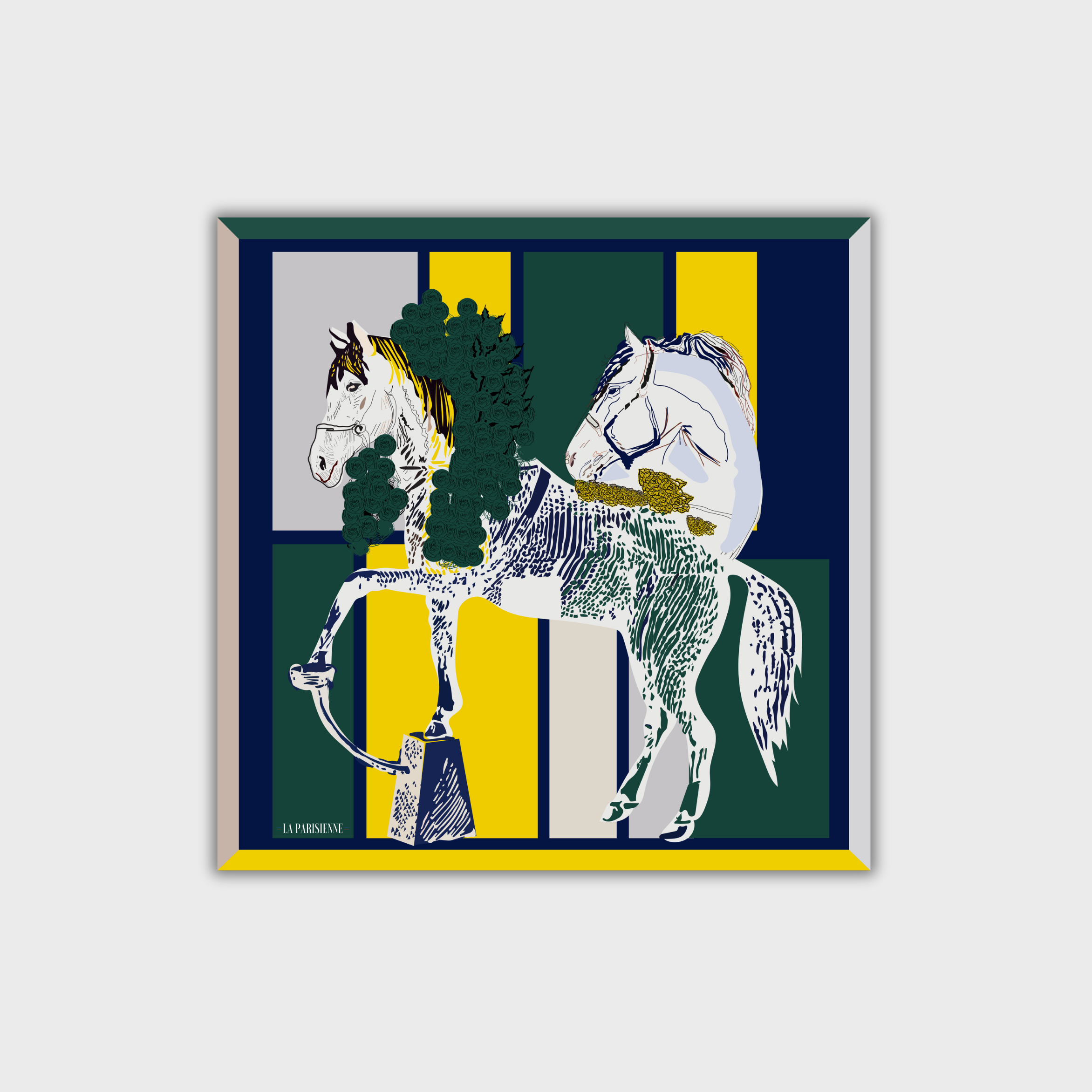 Kästchen 100 % Seide Signature | La Parisienne