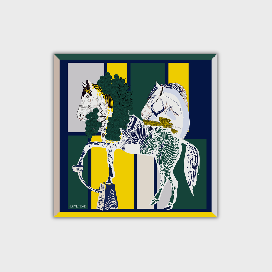 Kästchen 100 % Seide Signature | La Parisienne