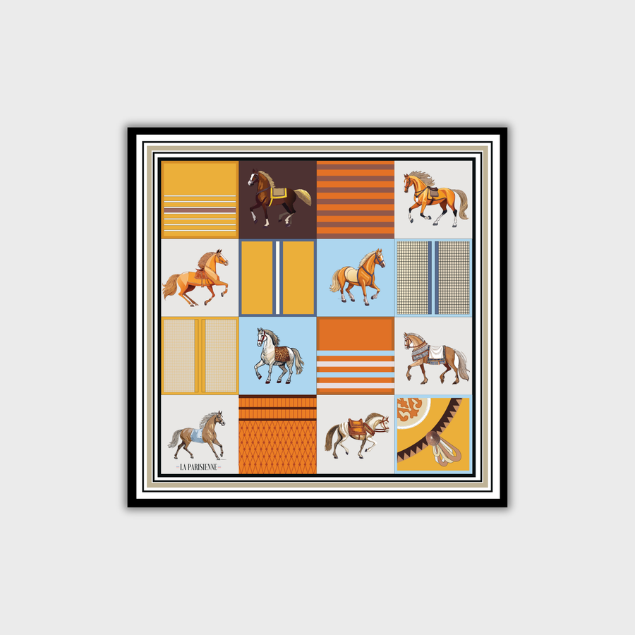 Kästchen 100 % Seide Signature | La Parisienne