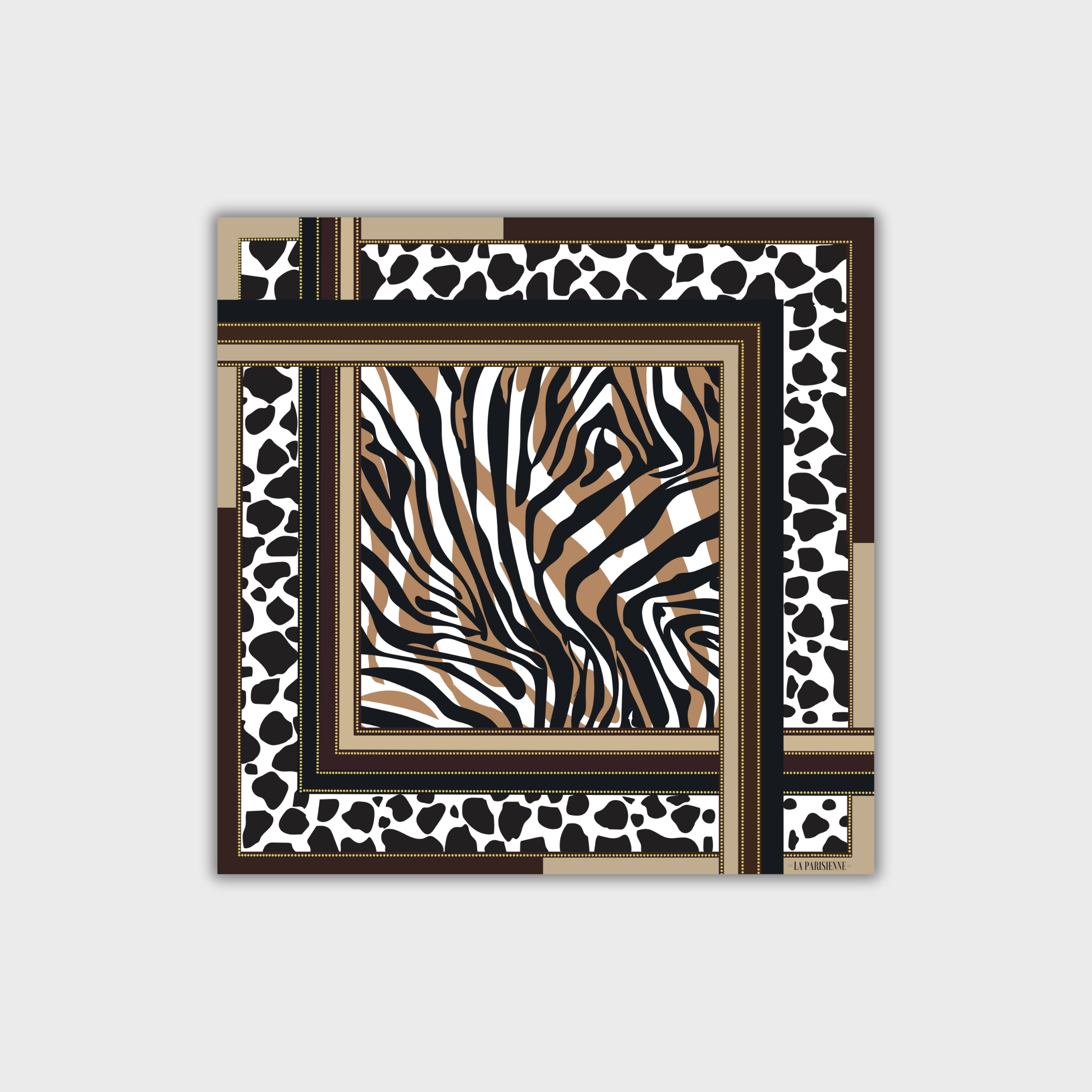 Kästchen 100 % Seide Signature | La Parisienne