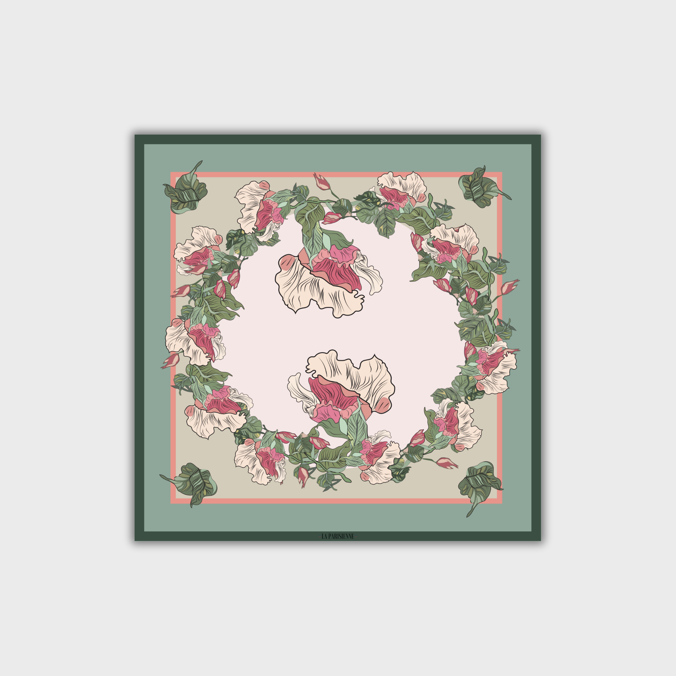 Kästchen 100 % Seide Signature | La Parisienne