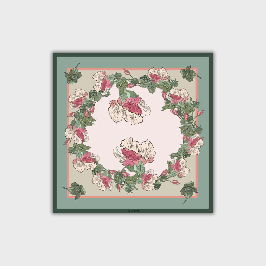 Kästchen 100 % Seide Signature | La Parisienne