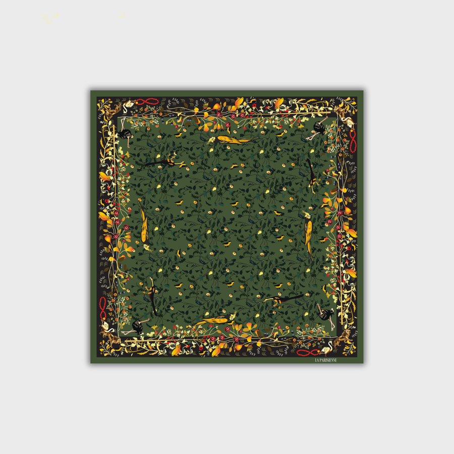 Kästchen 100 % Seide Signature | La Parisienne