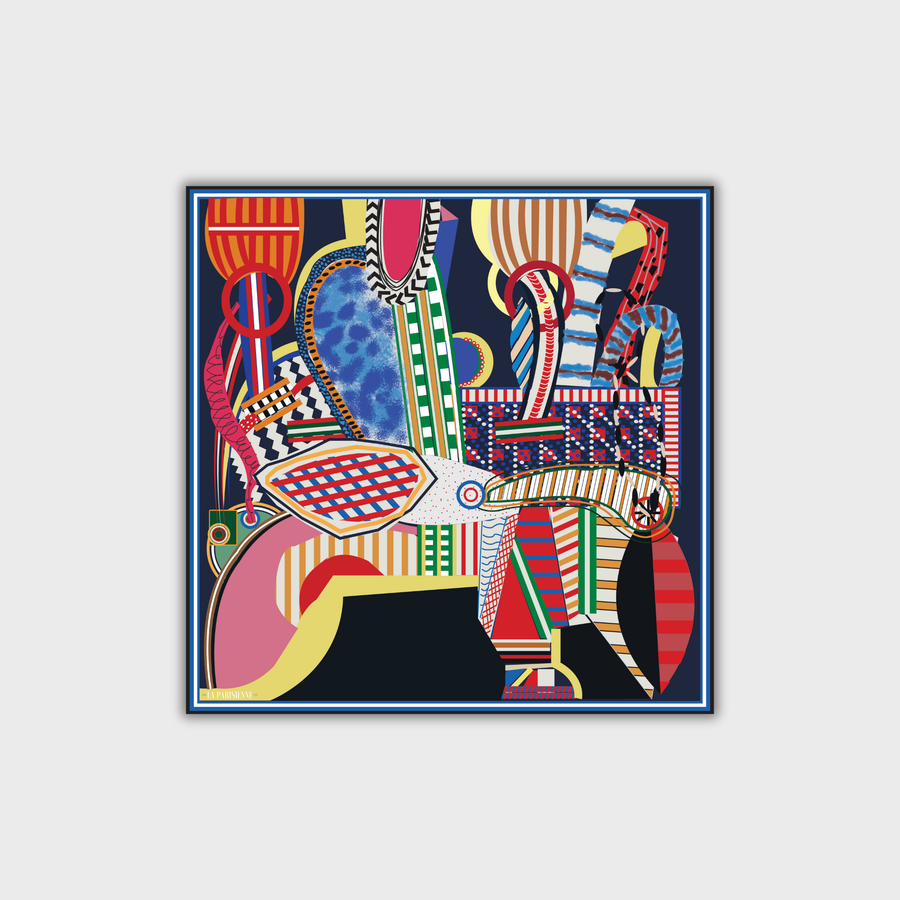 Kästchen 100 % Seide Signature | La Parisienne