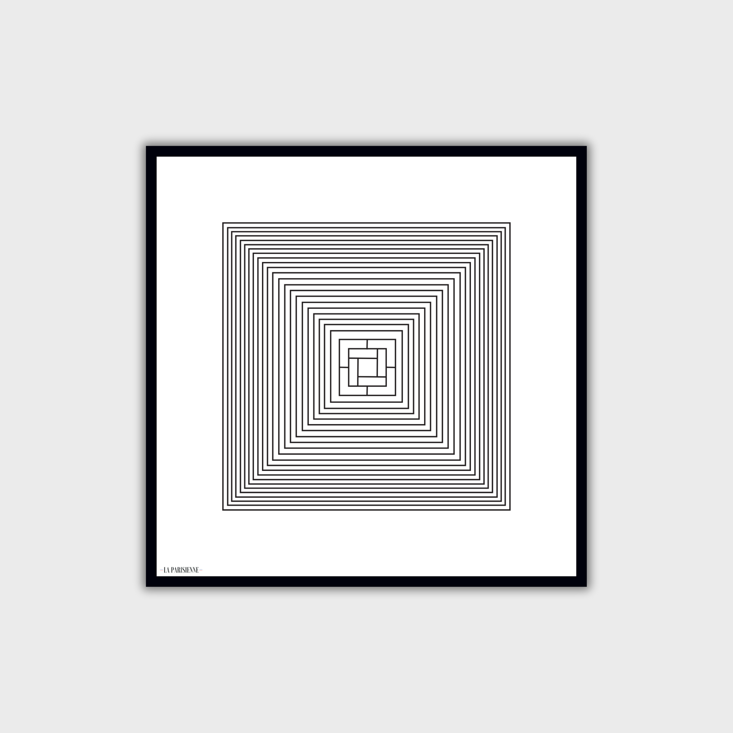 Kästchen 100 % Seide Signature | La Parisienne