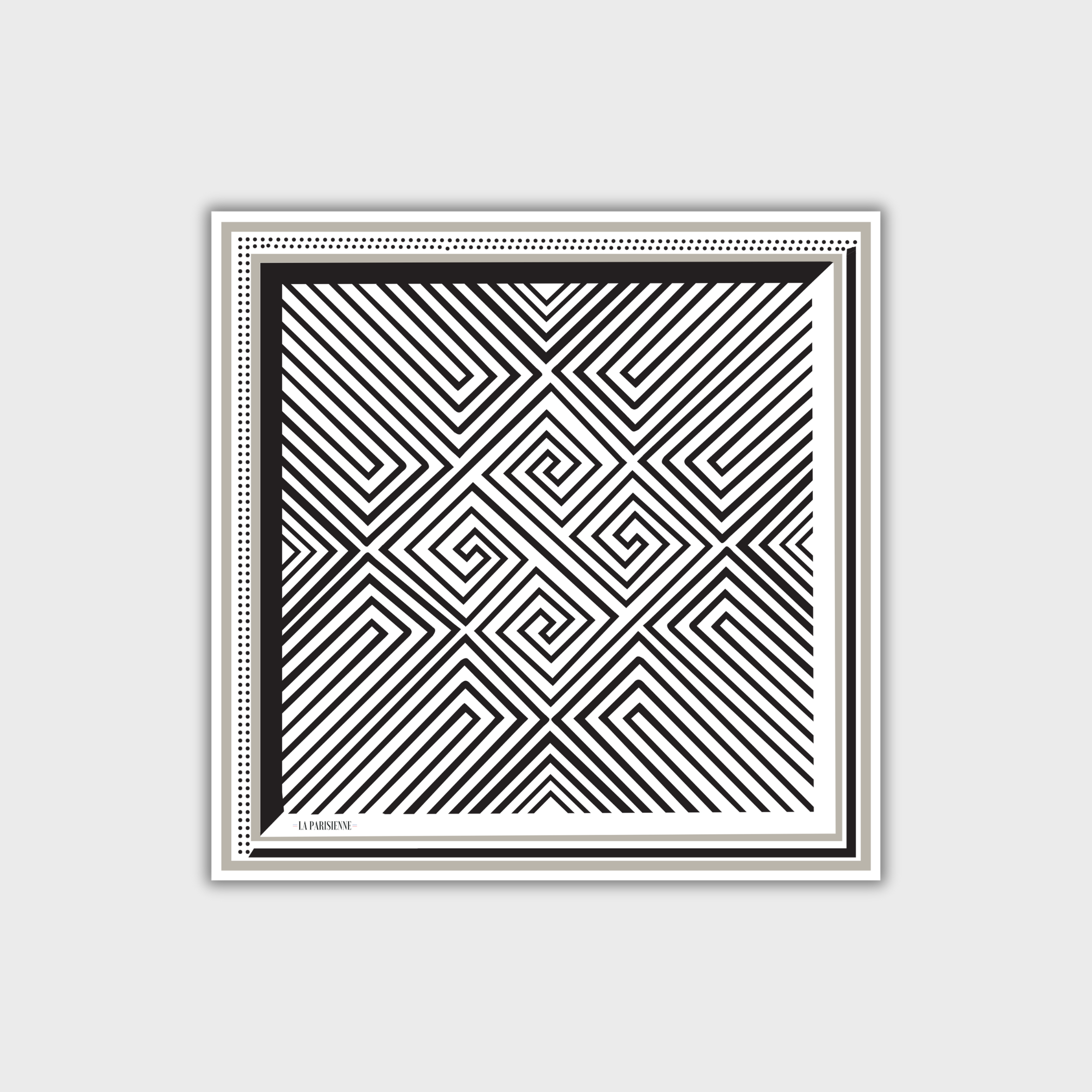 Kästchen 100 % Seide Signature | La Parisienne