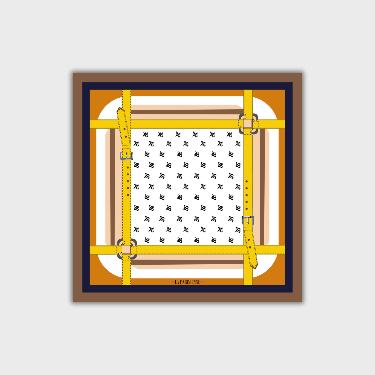 Kästchen 100 % Seide Signature | La Parisienne