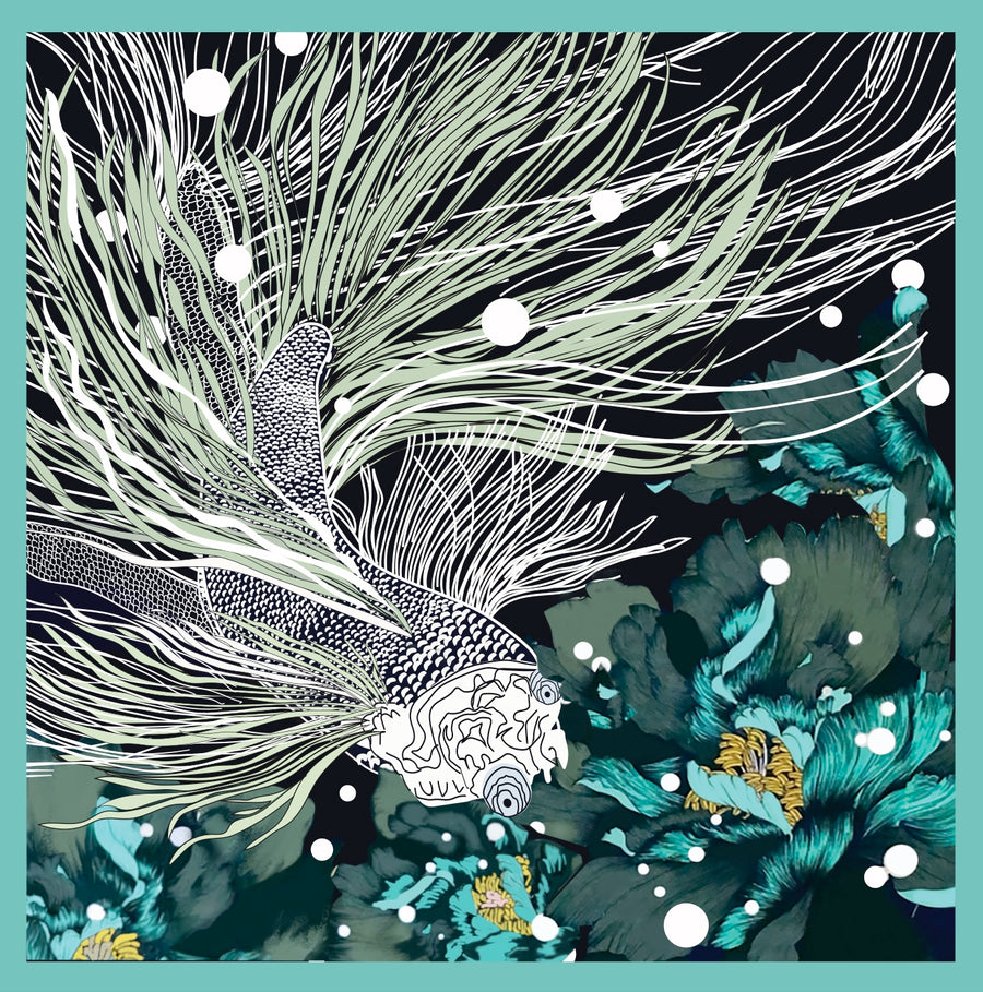 Kästchen 100 % Seide Signature | La Parisienne