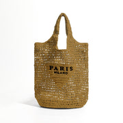 Strandhandtasche aus Stroh || Strandhandtasche aus Stroh La Parisienne