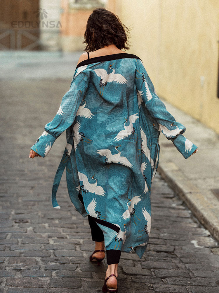 Bohemian Vintage Kimono | La Parisienne