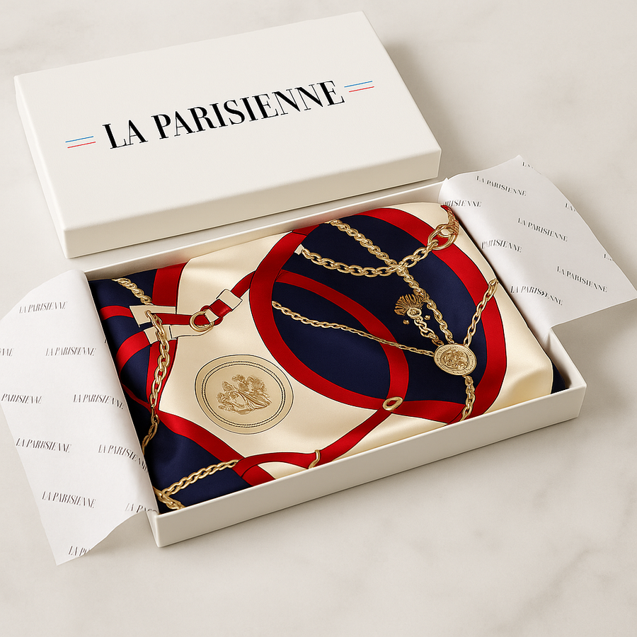 Quadratisches Seidentuch Distinguished | | La Parisienne