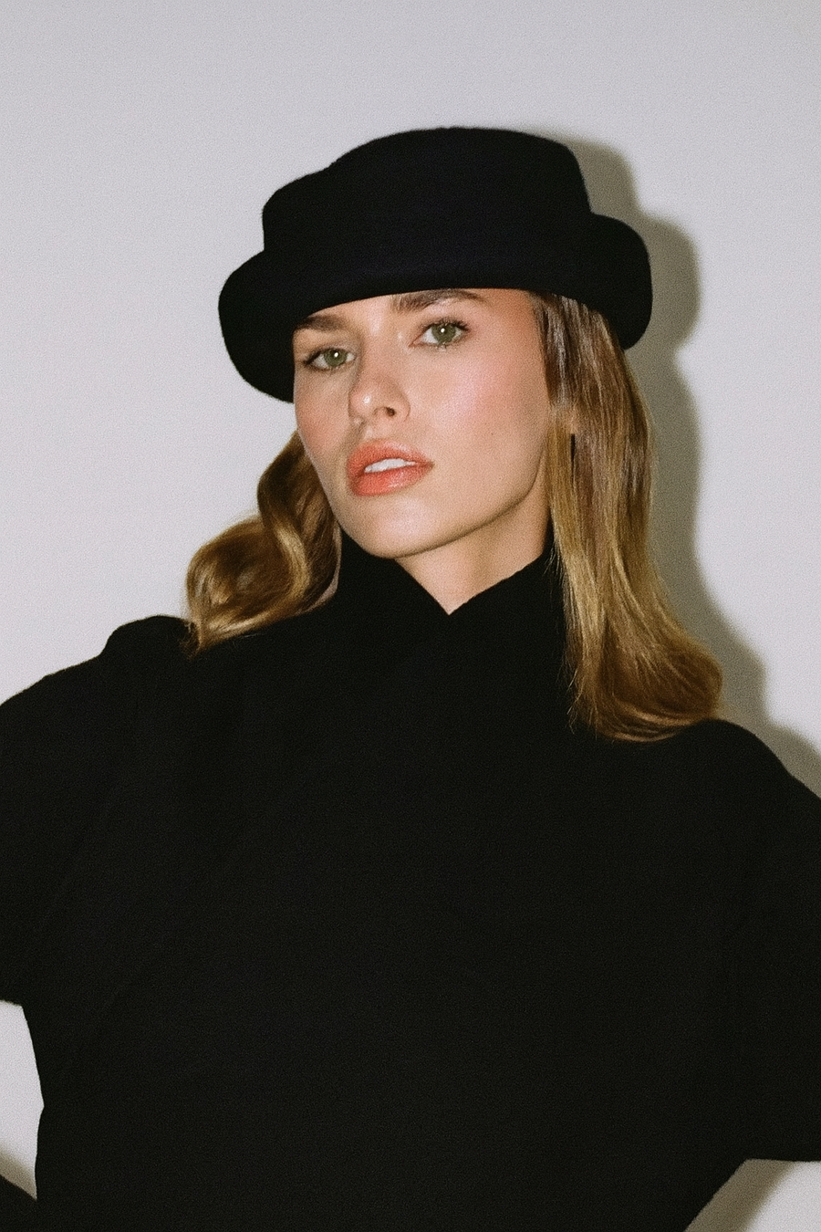 Retro Barett aus Wolle für Frauen | La Parisienne