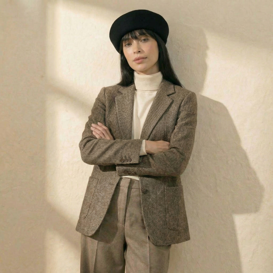 Klassisches Baumwoll-Barett für Frauen | La Parisienne