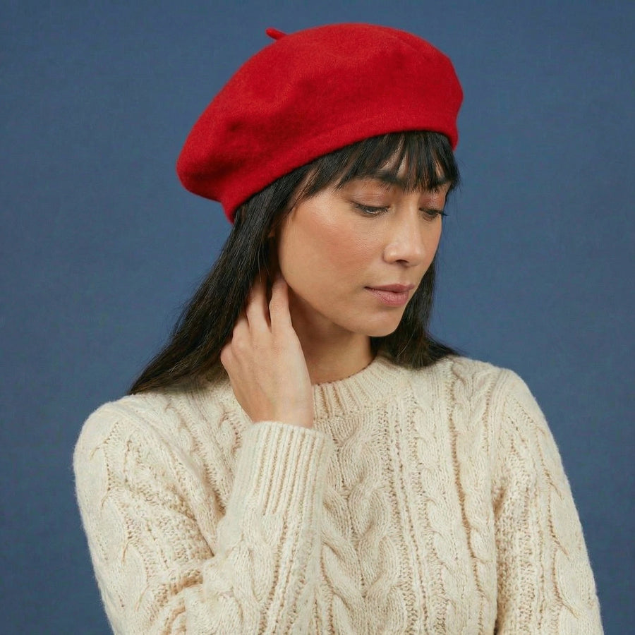 Women's Cashmere Beret | The Parisian 