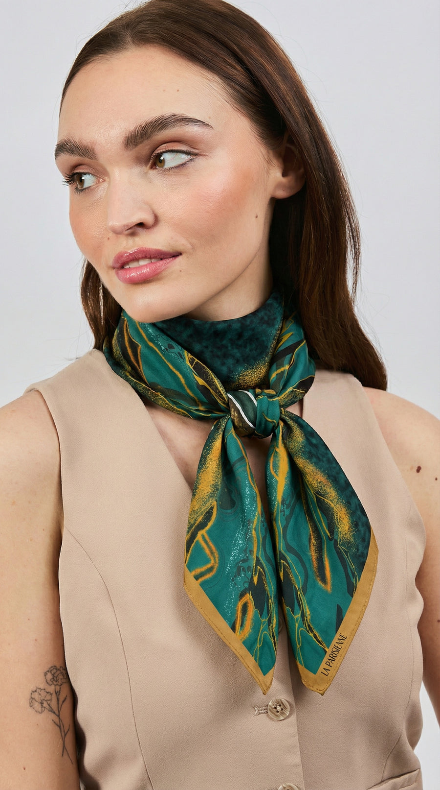 Kästchen 100 % Seide Signature | La Parisienne