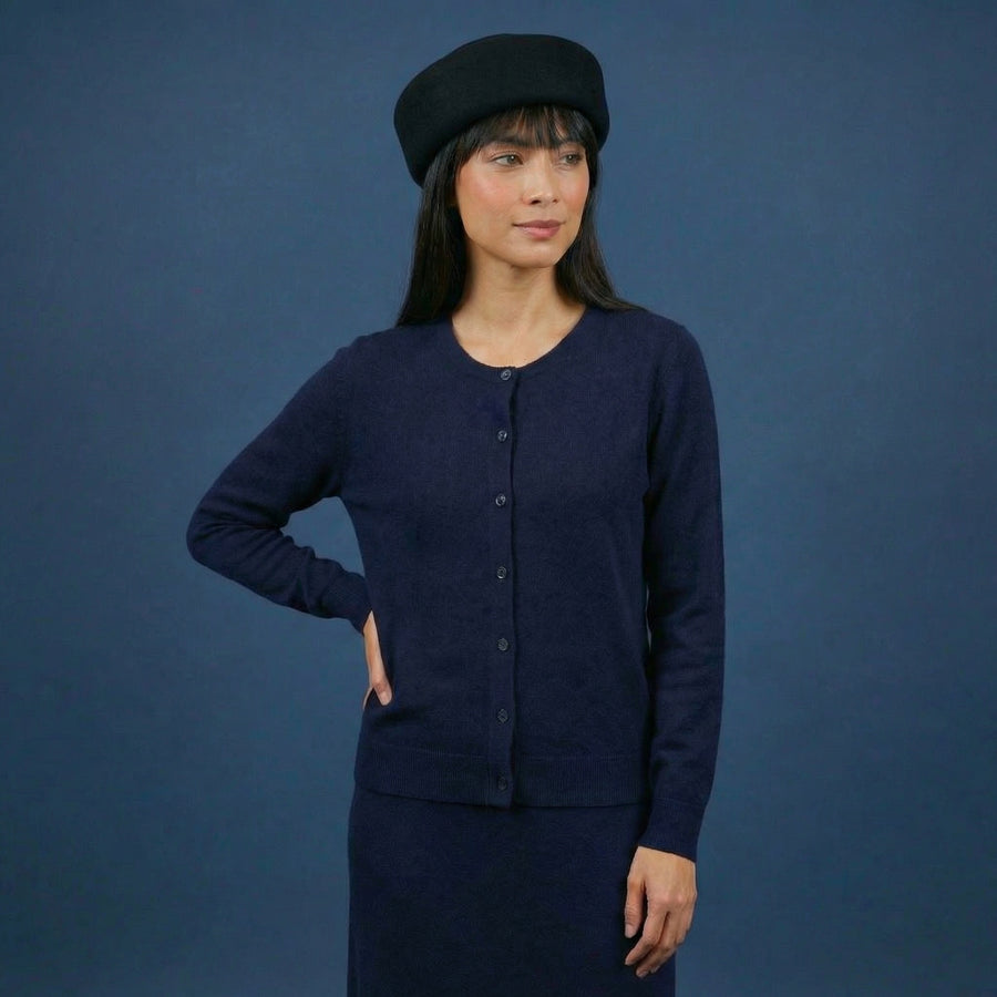 Klassische Baumwollbaskenmütze für Damen | La Parisienne