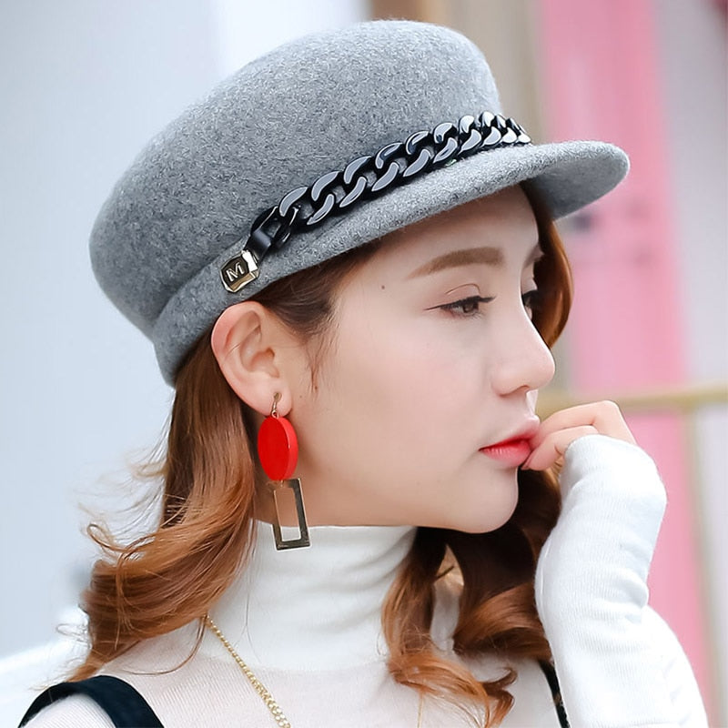 Beret Newsboy Cap Women | The Parisian 