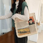 Tote Bag original Leinwand Frau || La Parisienne