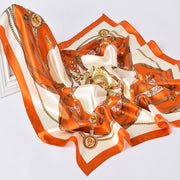 Chic Square Scarf 100% Silk | The Parisian 