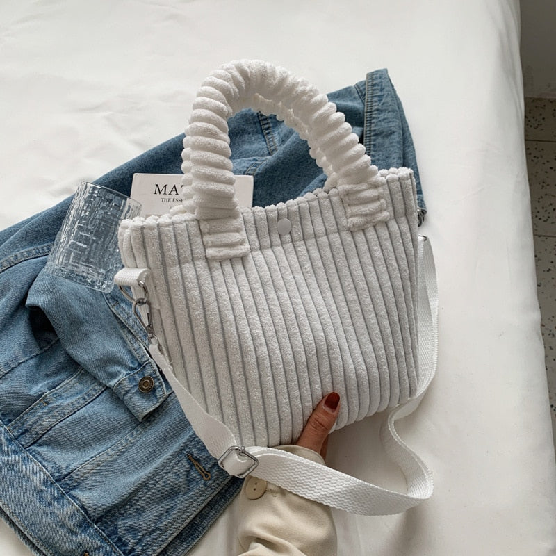 Women's Corduroy Bag | The Parisian 