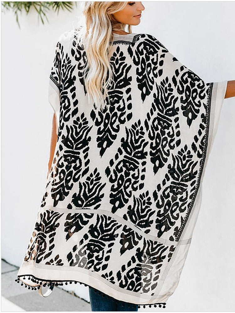 Kimono Strand Bohème | La Parisienne