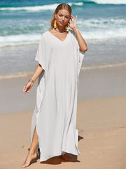 Chic White Beach Dress für Frauen | The Parisian