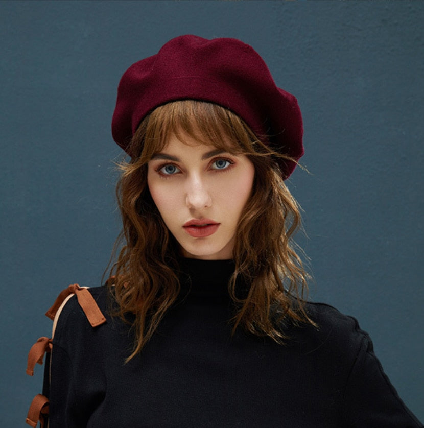 Timeless Classic Women's Beret | The Parisian 