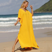 Chic Yellow Beach Dress für Frauen | The Parisian 