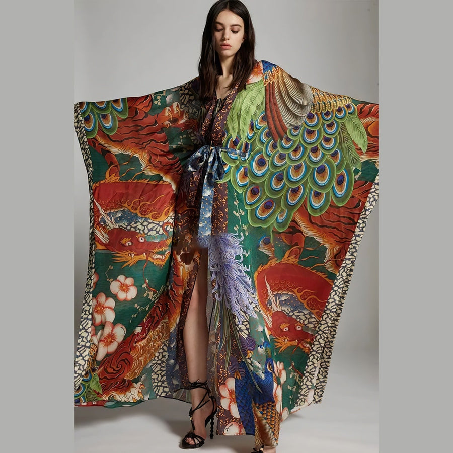 Kimono Phoenix Damen || La Parisienne