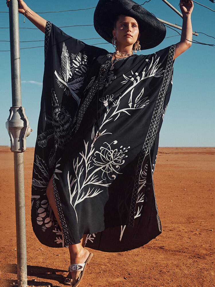 Leichtes Strandkleid Frau | La Parisienne